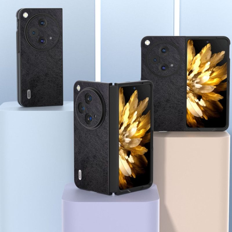 Κάλυμμα Oppo Find N3 Abeel Lychee Leather Effect