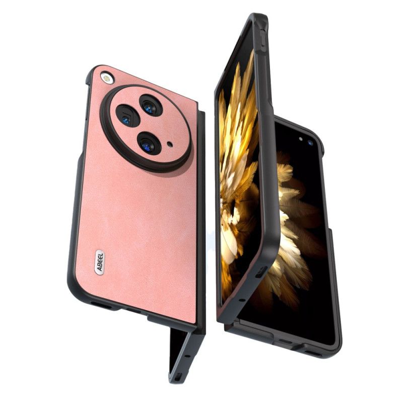 Κάλυμμα Oppo Find N3 Abeel Neutral Faux Leather