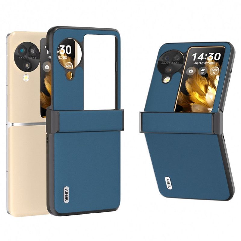 Κάλυμμα Oppo Find N3 Flip Πραγματικό Δέρμα Abeel