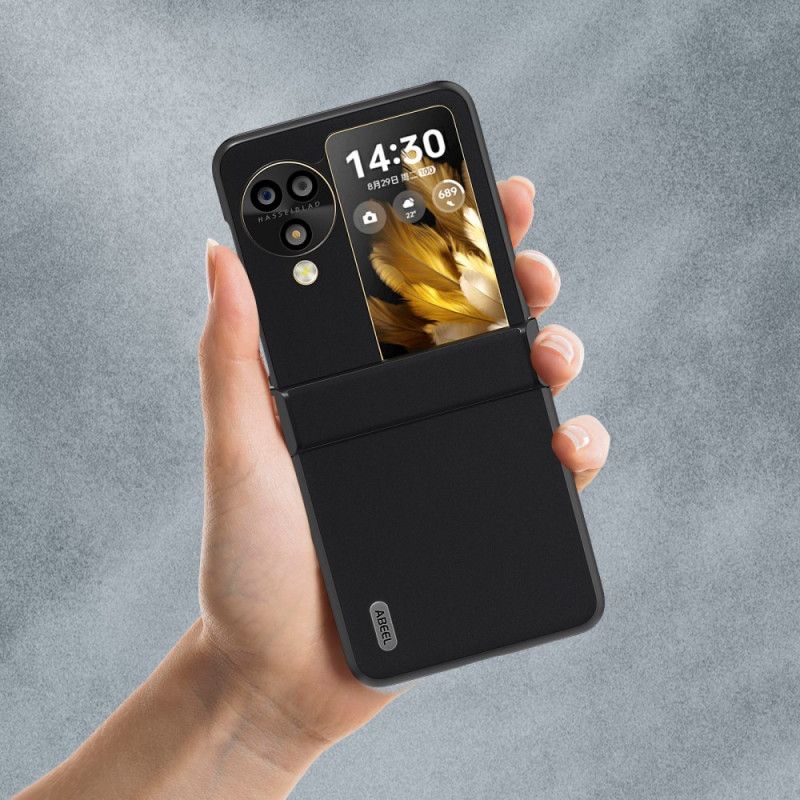 Κάλυμμα Oppo Find N3 Flip Πραγματικό Δέρμα Abeel