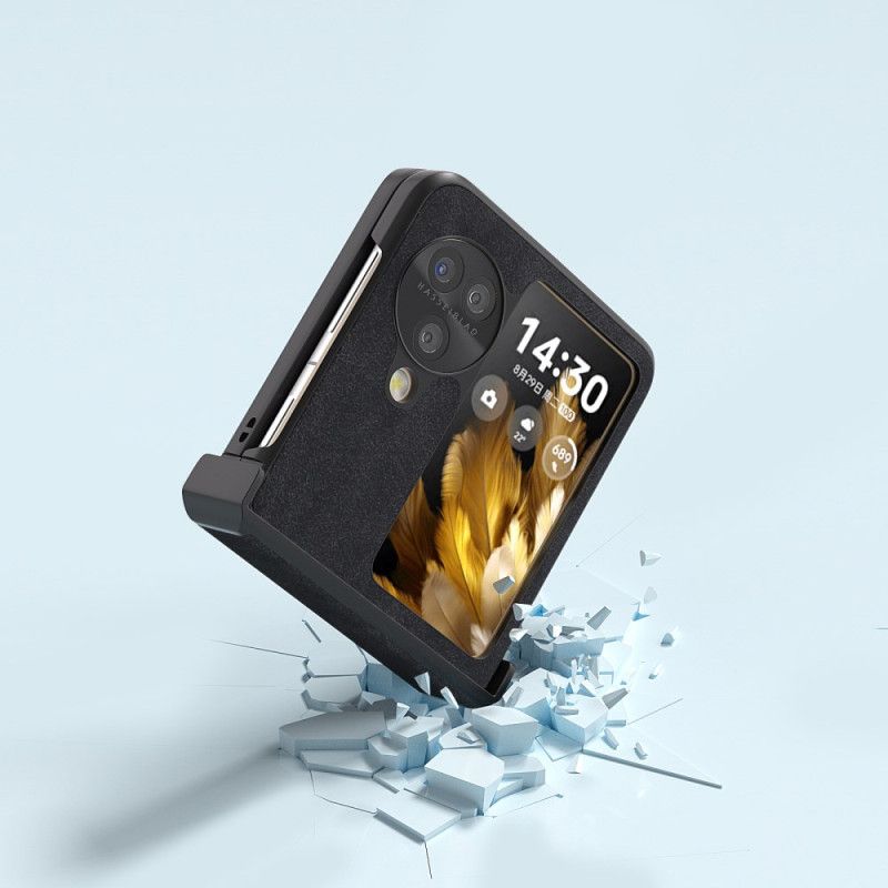 Κάλυμμα Oppo Find N3 Flip Ρετρό Δερμάτινο Στυλ Abeel