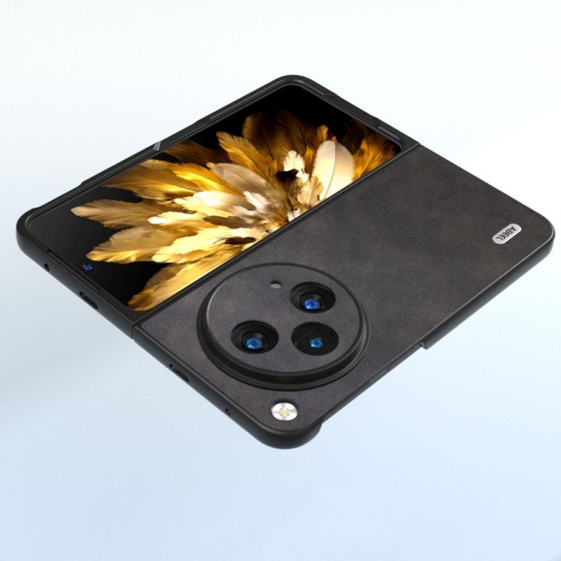 Κάλυμμα Oppo Find N3 Ματ Συνθετικό Δέρμα Abeel Σιλικόνης