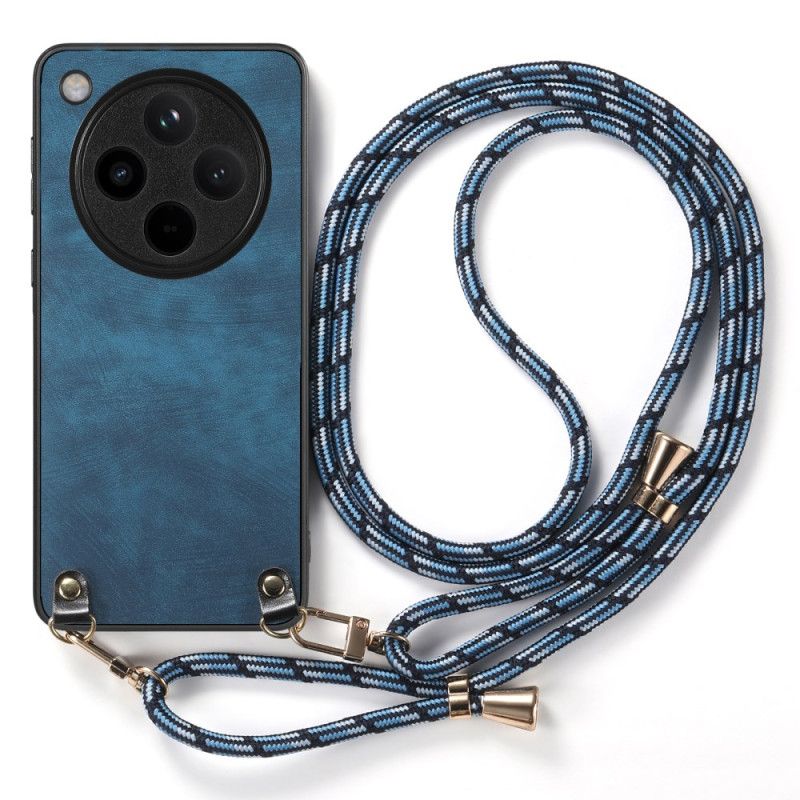 Κάλυμμα Oppo Find X8 Pro Τεχνητό Δέρμα Σιλικόνης