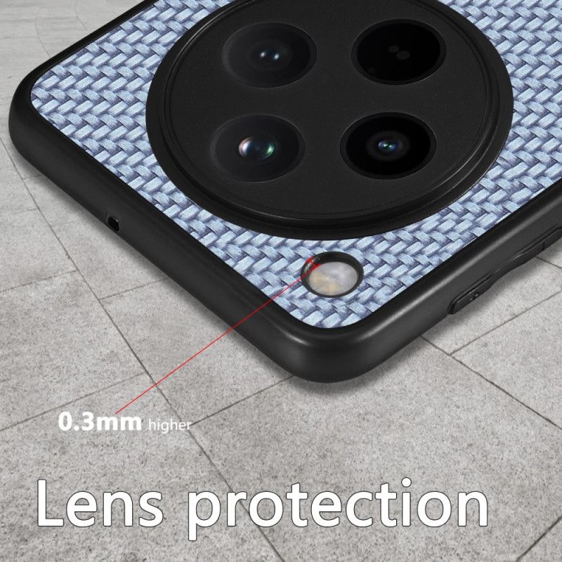 Κάλυμμα Oppo Find X8 Pro Υφή Ανθρακονημάτων