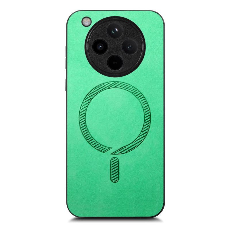 Κάλυμμα Oppo Find X8 Συμβατό Με Magsafe Με Δερμάτινο Εφέ