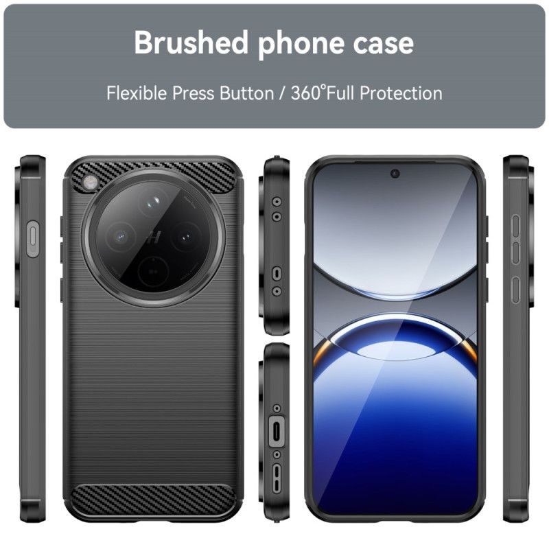 Κάλυμμα Oppo Find X8 Θήκες Κινητών Ίνες Άνθρακα Βουρτσισμένο