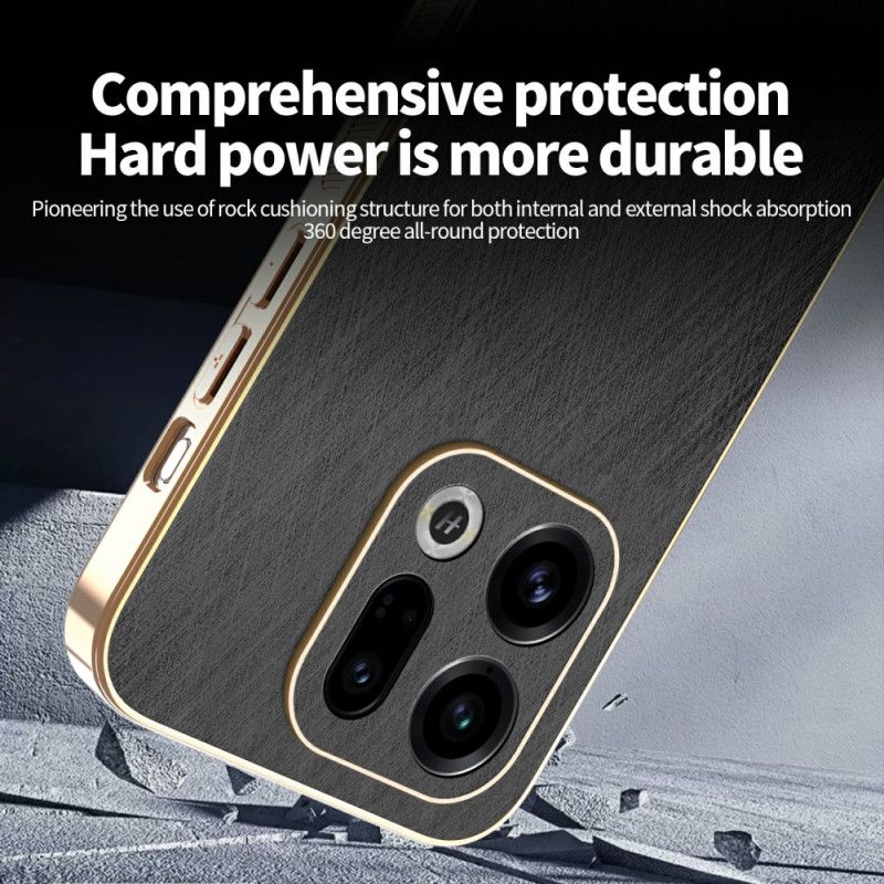 Κάλυμμα Oppo Find X9 5g Εφέ Δέρματος Kadem Σιλικόνης