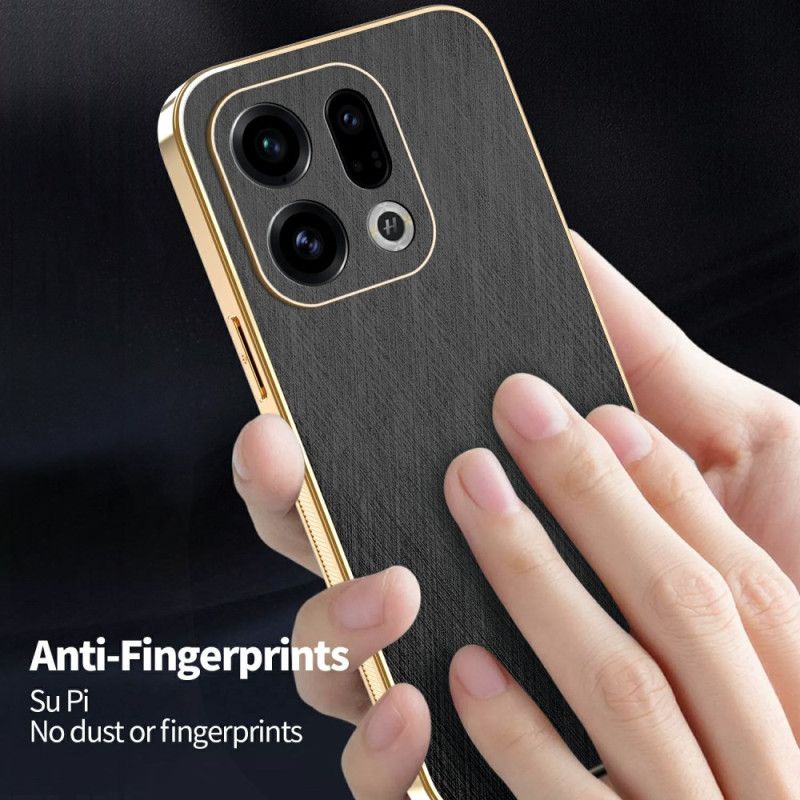 Κάλυμμα Oppo Find X9 5g Εφέ Δέρματος Kadem Σιλικόνης