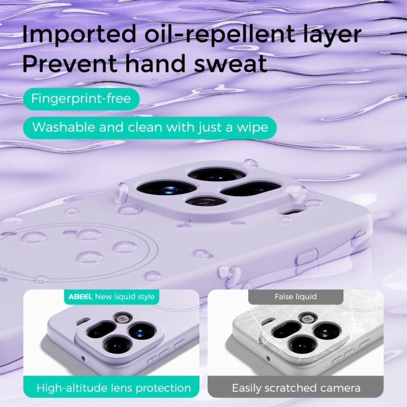 Κάλυμμα Oppo Find X9 5g Θήκες Κινητών Abeel Υγρή Σιλικόνη Magsafe