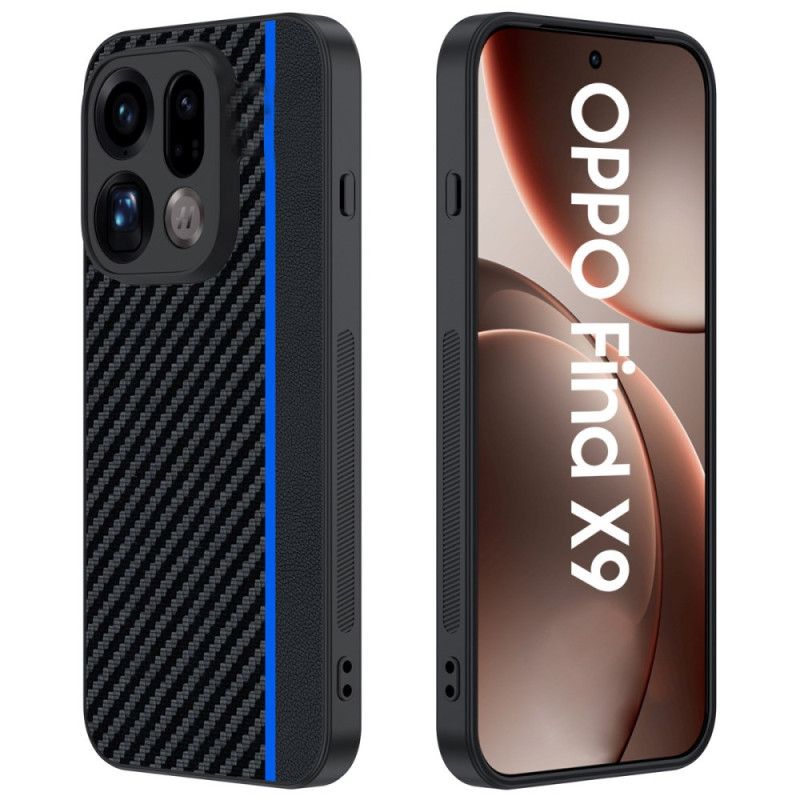 Κάλυμμα Oppo Find X9 5g Υφή Από Ίνες Άνθρακα