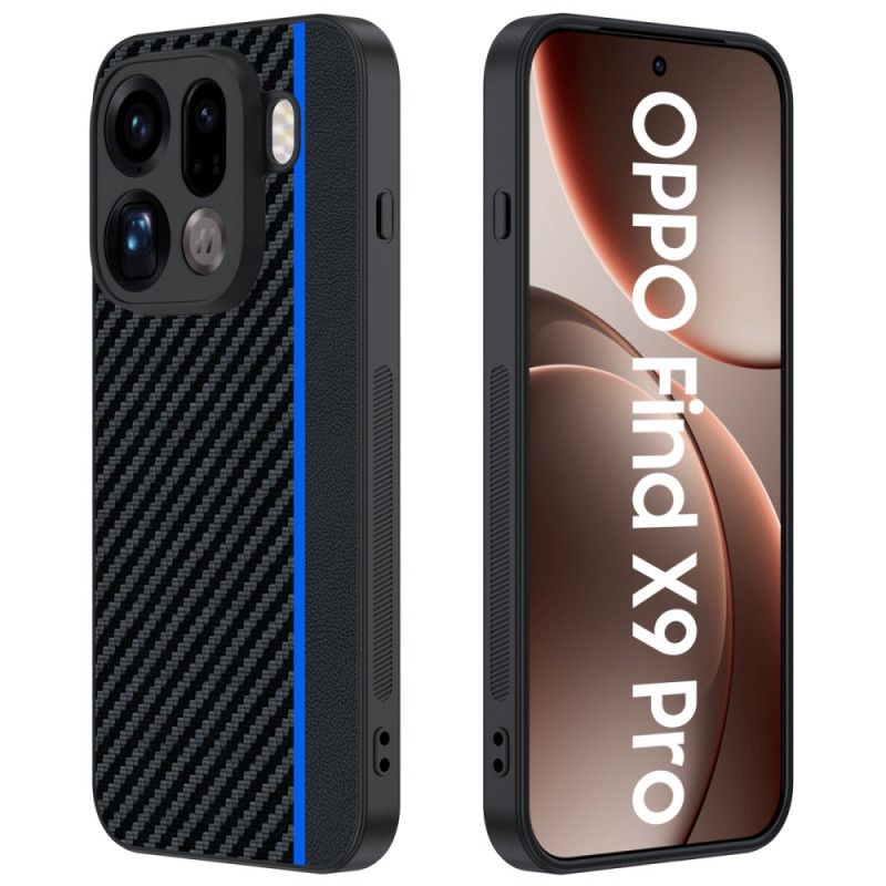 Κάλυμμα Oppo Find X9 Pro 5g Άκαμπτη Με Υφή Ινών Άνθρακα