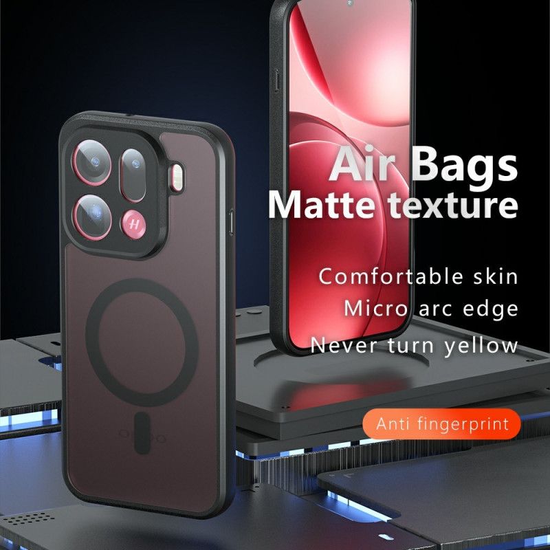 Κάλυμμα Oppo Find X9 Pro 5g Ματ Φινίρισμα Magsafe Κατά Των Δακτυλικών Αποτυπωμάτων Σιλικόνης