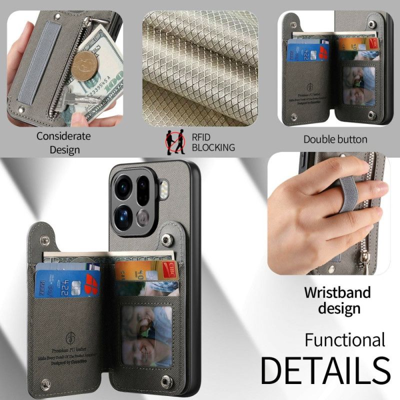 Κάλυμμα Oppo Find X9 Pro 5g Πορτοφόλι Rfid