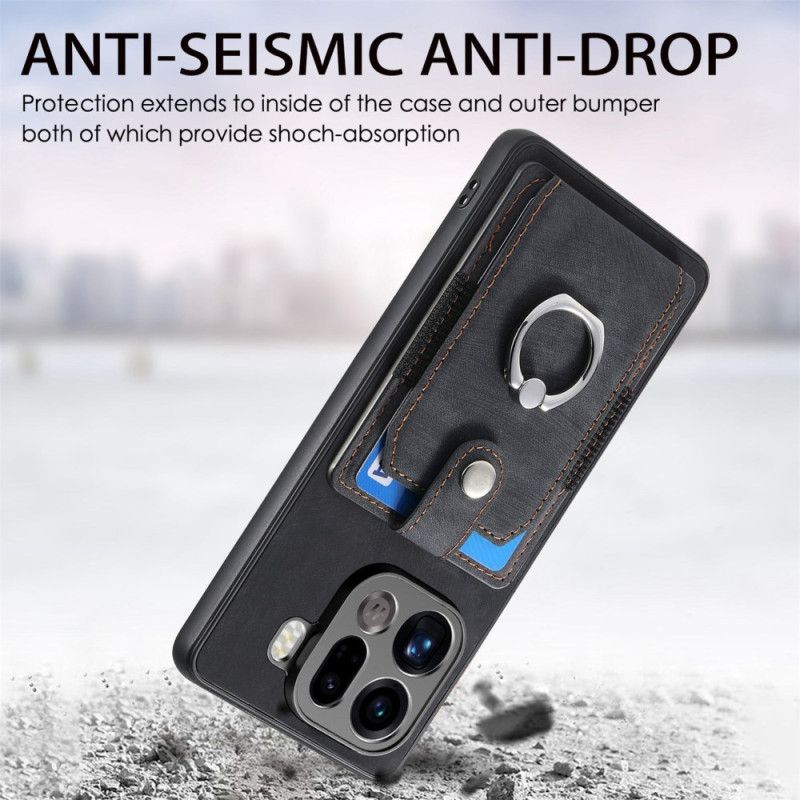 Κάλυμμα Oppo Find X9 Pro 5g Θήκη Για Κάρτες Και Δαχτυλίδι