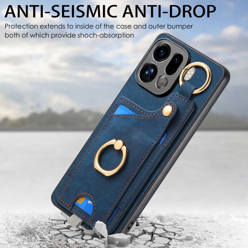 Κάλυμμα Oppo Find X9 Pro 5g Θήκη Κάρτας Και Δαχτυλίδι