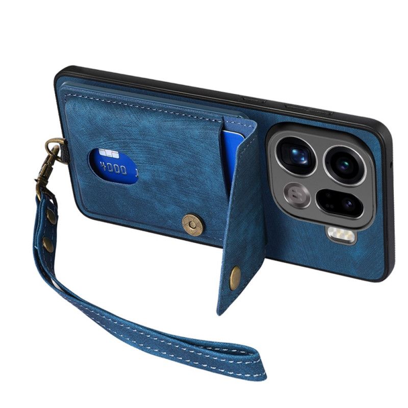 Κάλυμμα Oppo Find X9 Pro 5g Θήκη Κάρτας Και Κορδόνι