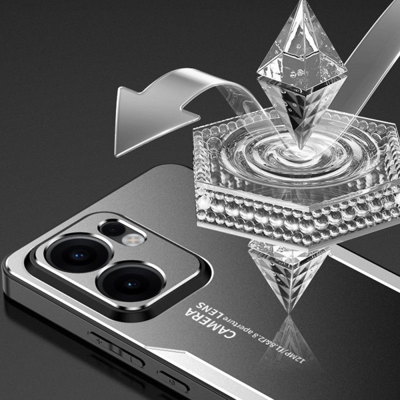 Κάλυμμα Oppo Reno 13f 4g / 5g / 13 Fs 5g Μεταλλικό Εφέ Σιλικόνης