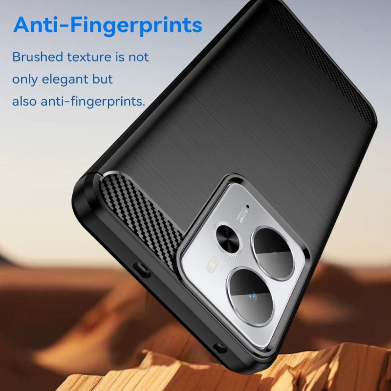 Κάλυμμα Realme 14 5g Βουρτσισμένο Ανθρακονήματα