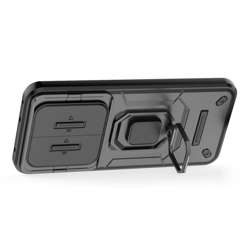 Κάλυμμα Realme 14 Pro Plus 5g Ανθεκτικός Δακτύλιος Με Συρόμενο Προστατευτικό Κάμερας