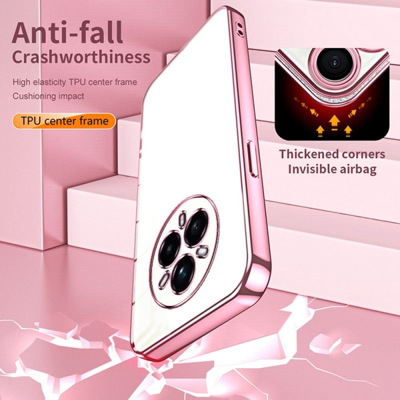 Κάλυμμα Realme 14 Pro Plus 5g Επιμεταλλωμένο Χείλος Σιλικόνης