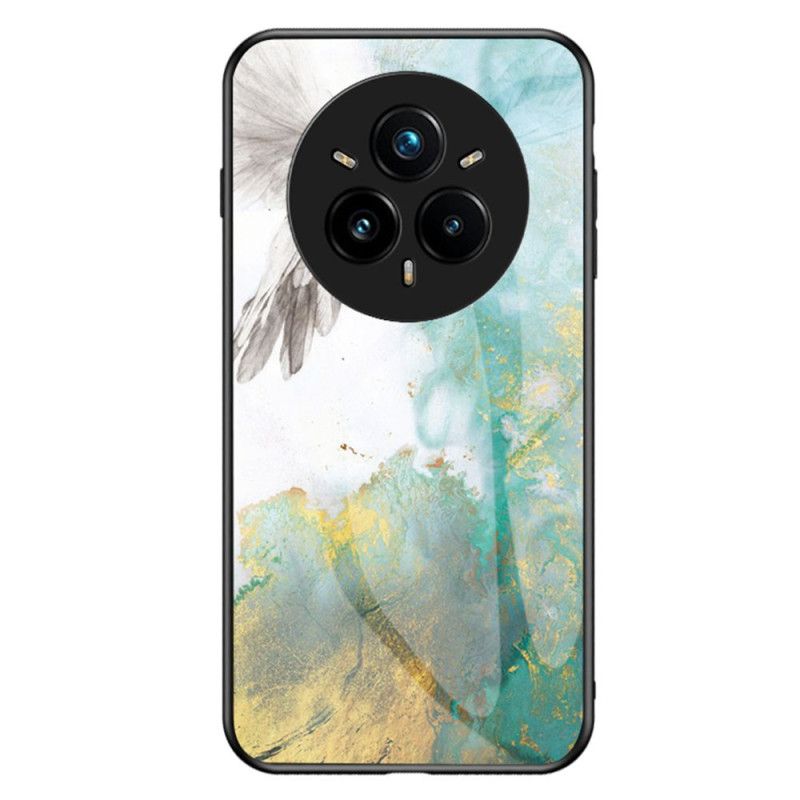 Κάλυμμα Realme 14 Pro Plus 5g Θήκες Κινητών Εφέ Μαρμάρου Από Σκληρυμένο Γυαλί