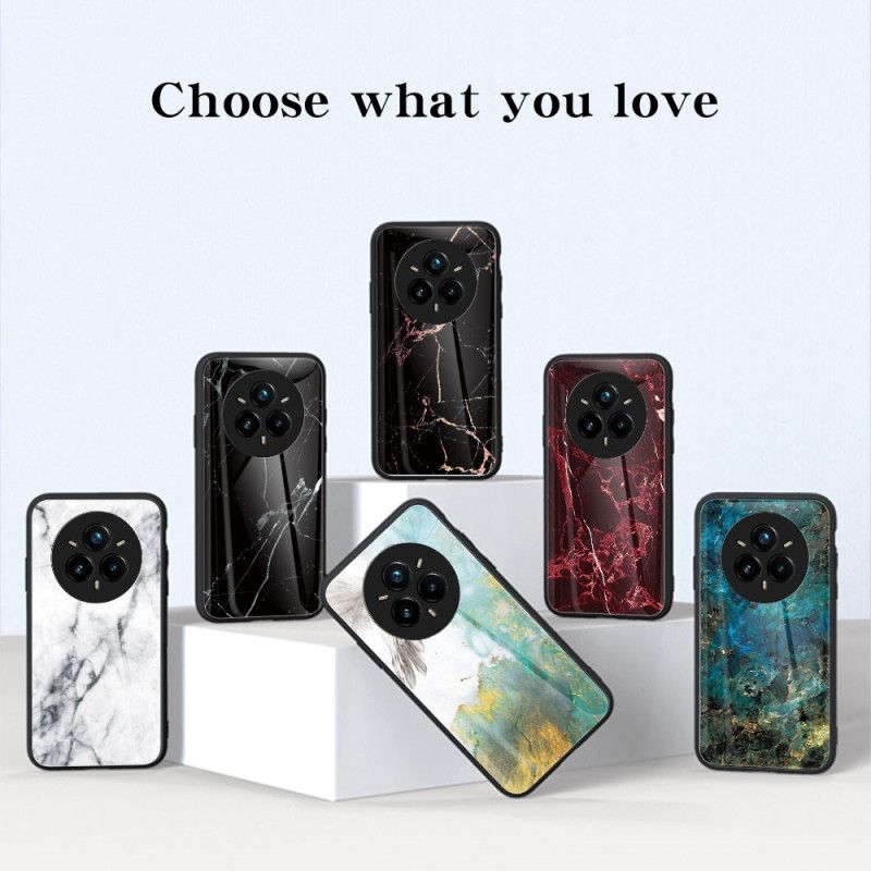 Κάλυμμα Realme 14 Pro Plus 5g Θήκες Κινητών Εφέ Μαρμάρου Από Σκληρυμένο Γυαλί