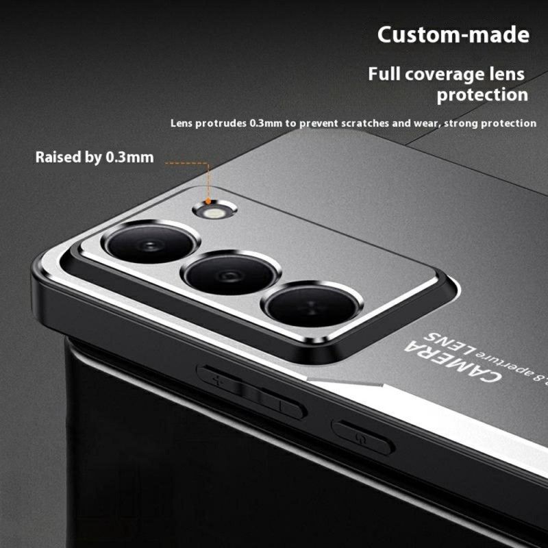 Κάλυμμα Realme 14x 5g Μεταλλικό Εφέ Σιλικόνης