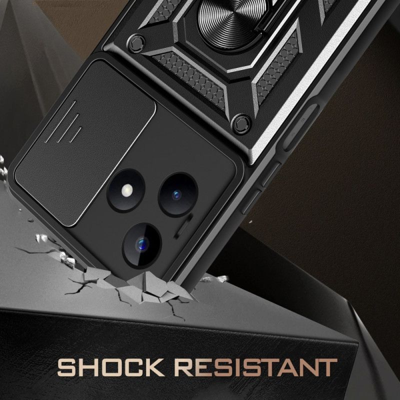 Κάλυμμα Realme C53 Βάση Δαχτυλιδιού Και Προστατευτικό Φακού