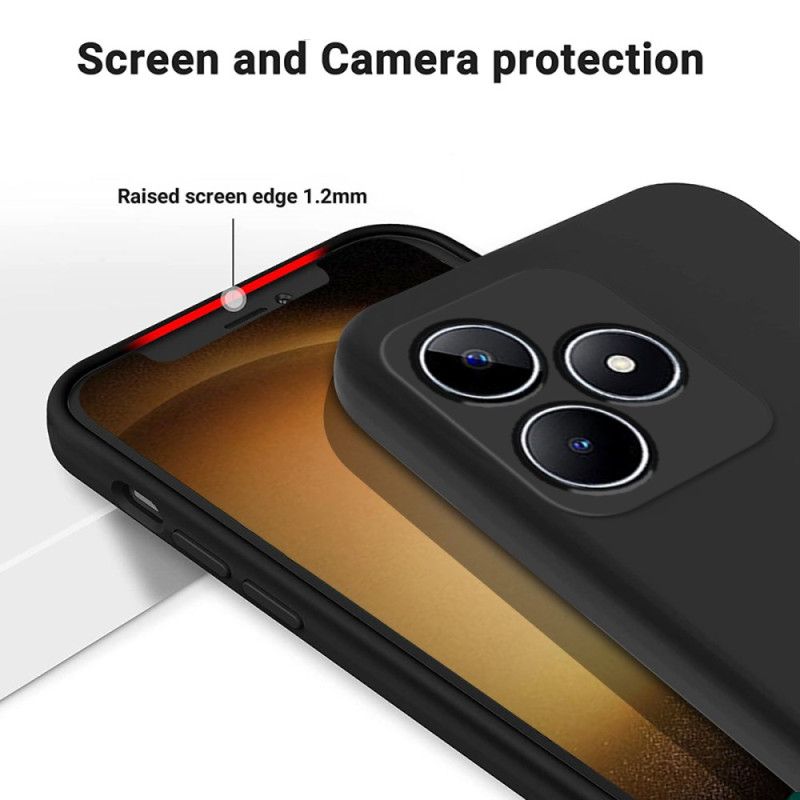 Κάλυμμα Realme C53 Λουράκι Υγρής Σιλικόνης Σιλικόνης