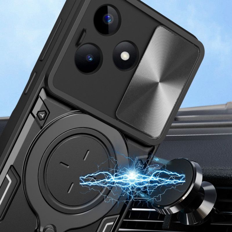 Κάλυμμα Realme C53 Περιστρεφόμενη Βάση Και Προστασία Κάμερας