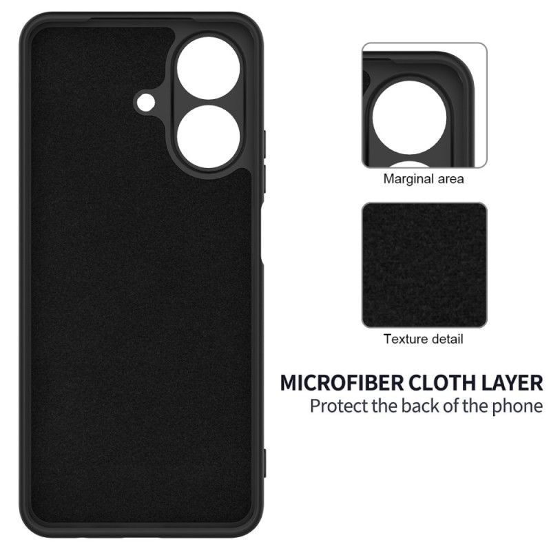 Κάλυμμα Realme Note 60 Υγρή Σιλικόνη Με Κορδόνι Σιλικόνης