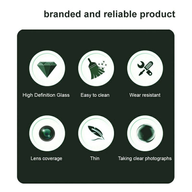 Προστατευτικό Φακού Από Σκληρυμένο Γυαλί Για Oppo Find X8 Pro (μαύρη Έκδοση)