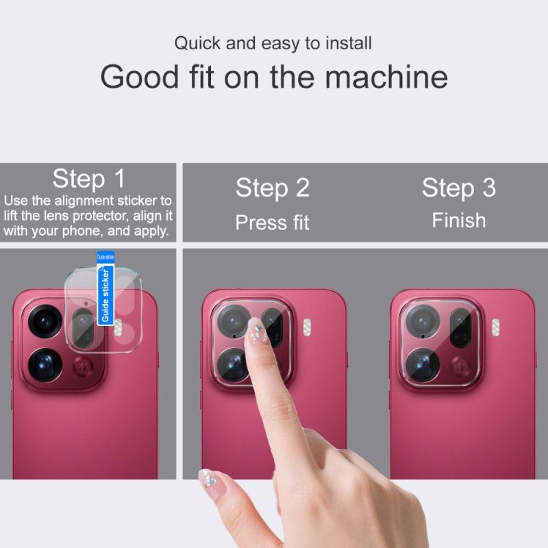 Προστατευτικό Φακού Από Σκληρυμένο Γυαλί Για Oppo Find X9 Pro 5g