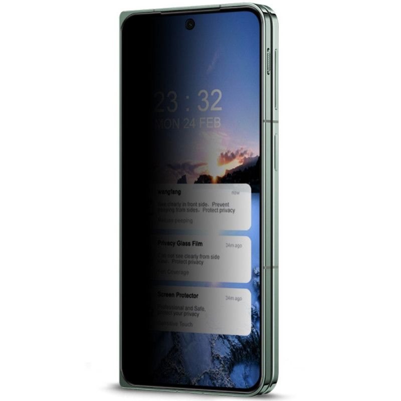 Προστατευτικό Οθόνης Από Σκληρυμένο Γυαλί Κατά Των Κατασκοπειών Για Oppo Find N3 / Oneplus Open Μπροστινή Οθόνη Imak