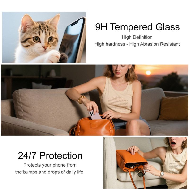 Προστατευτικό Οθόνης Από Σκληρυμένο Γυαλί Πλήρους Κάλυψης Για Oppo Reno 14 F 5g Imak