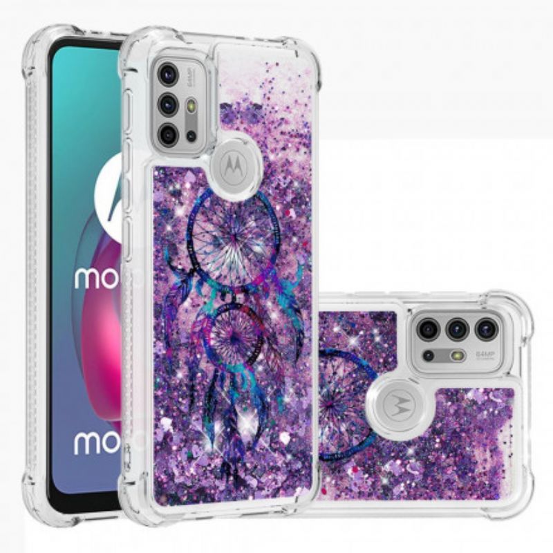Shell Moto G30 / Moto G10 Glitter Dream Catcher