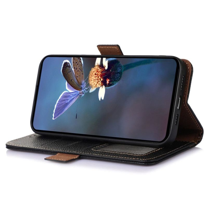 Θηκη Κινητου Asus Zenfone 10 Θήκες Κινητών Δέρμα Με Προστασία Rfid Khazneh