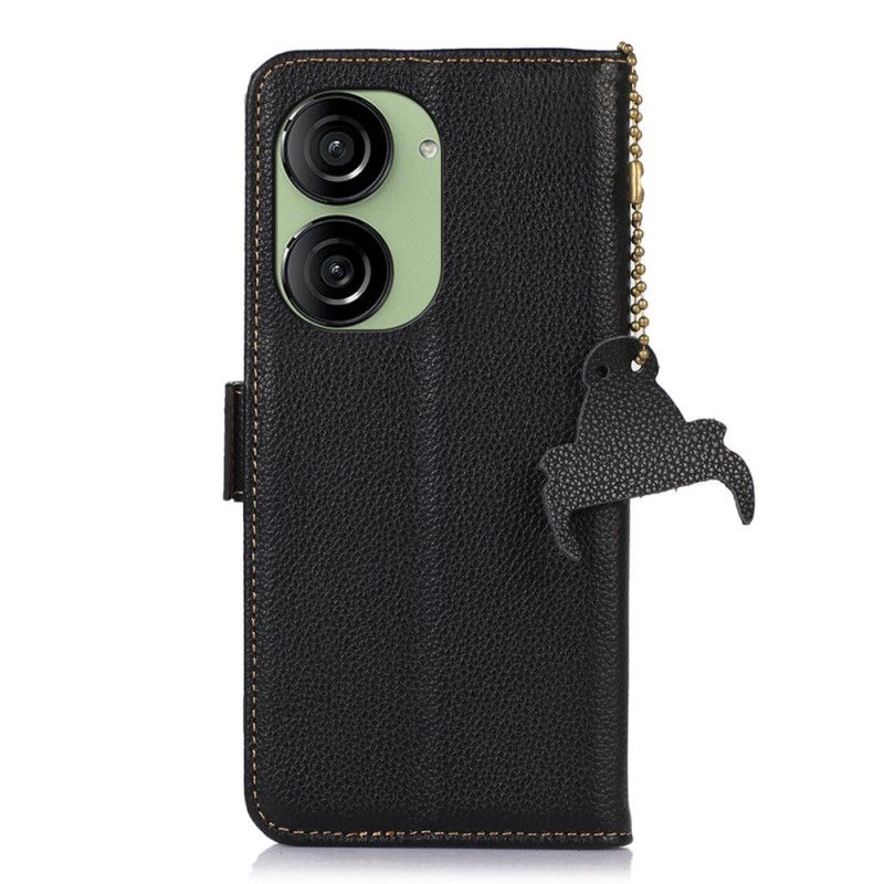 Θηκη Κινητου Asus Zenfone 10 Θήκες Κινητών Δέρμα Με Προστασία Rfid Khazneh