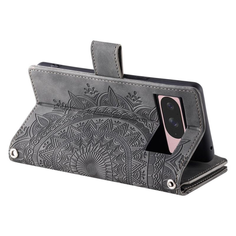 Θηκη Κινητου Google Pixel 10 / 10 Pro Πορτοφόλι Με Εφέ Σουέτ Μάνταλα