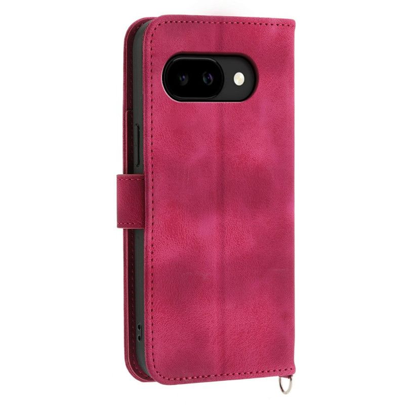 Θηκη Κινητου Google Pixel 10a Θήκες Κινητών Εφέ Σουέτ Μάνταλα Με Λουράκι Ώμου