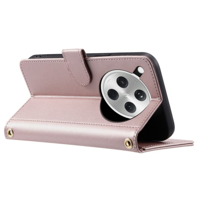 Θηκη Κινητου Oppo Find X8 Θήκες Κινητών Καπιτονέ Με Λουρί Και Ώμο Λουράκι