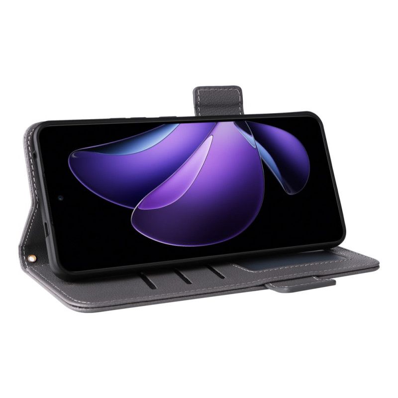 Θηκη Κινητου Oppo Reno 13f 4g / 5g / 13 Fs 5g Θήκες Κινητών Κορδόνι Από Τεχνητό Δέρμα Λίτσι