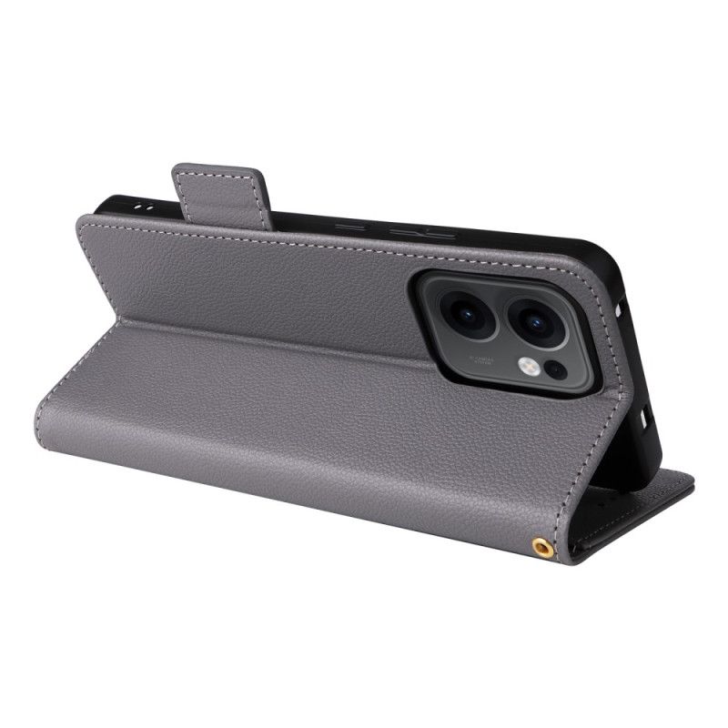 Θηκη Κινητου Oppo Reno 13f 4g / 5g / 13 Fs 5g Θήκες Κινητών Κορδόνι Από Τεχνητό Δέρμα Λίτσι