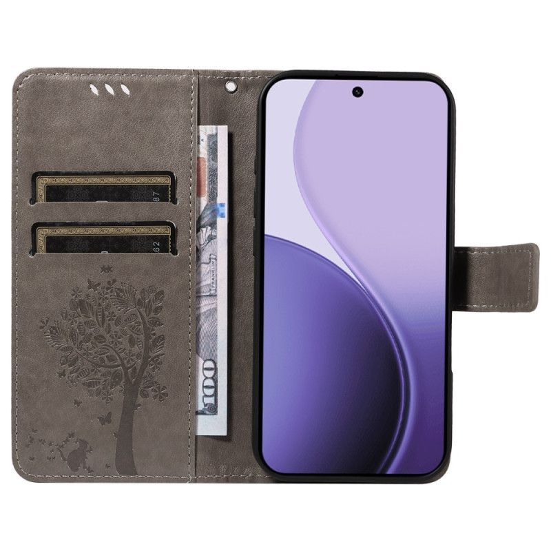 Θηκη Κινητου Oppo Reno 14 5g Θήκες Κινητών Δέντρο Και Γάτα