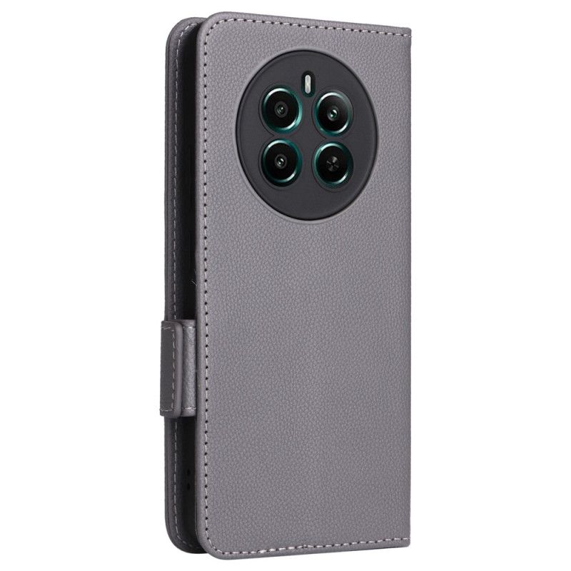 Θηκη Κινητου Realme 12 Plus 5g Θήκες Κινητών Litchi Texture With Strap