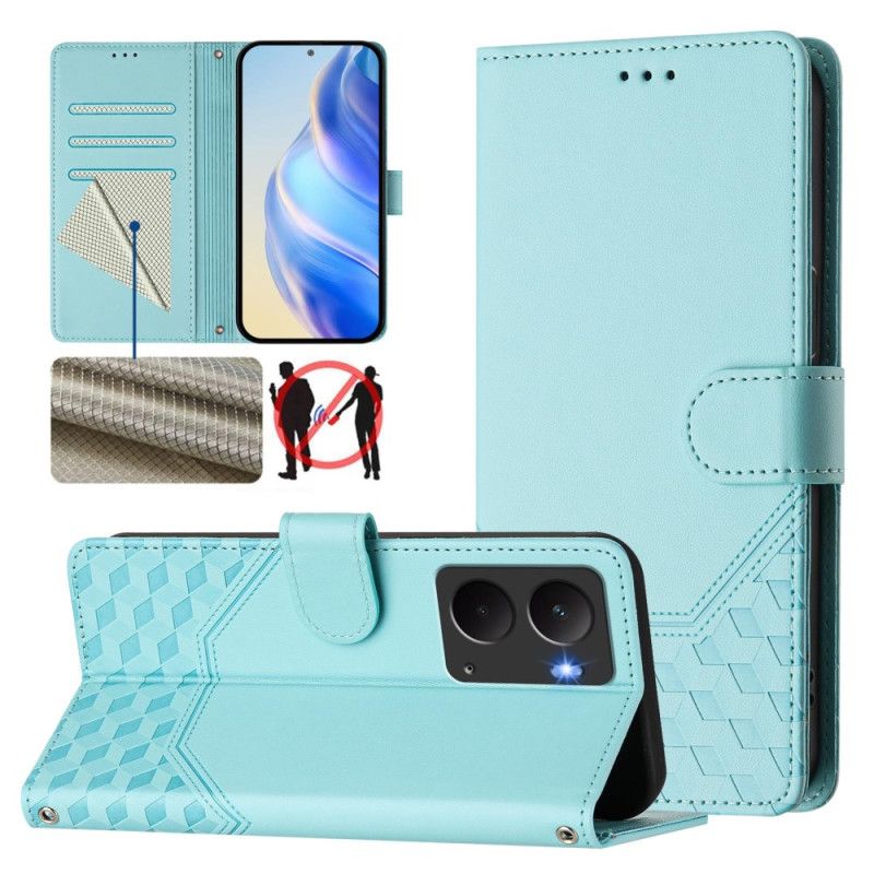 Θηκη Κινητου Realme 14 5g Rfid Με Κυψελωτό Σχέδιο