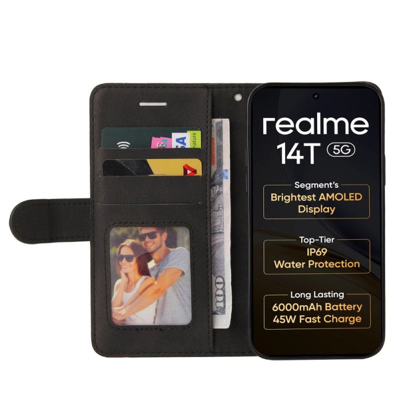 Θηκη Κινητου Realme 14 5g Θήκες Κινητών Δίχρωμο Κυματιστό