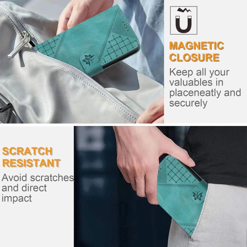 Θηκη Κινητου Realme 14 5g Θήκες Κινητών Λουράκι Με Σχέδιο Πεταλούδας