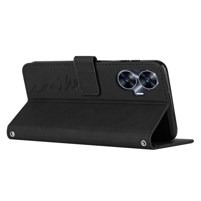 Θηκη Κινητου Realme C55 Θήκες Κινητών Χαμόγελο Με Ιμάντα Ώμου