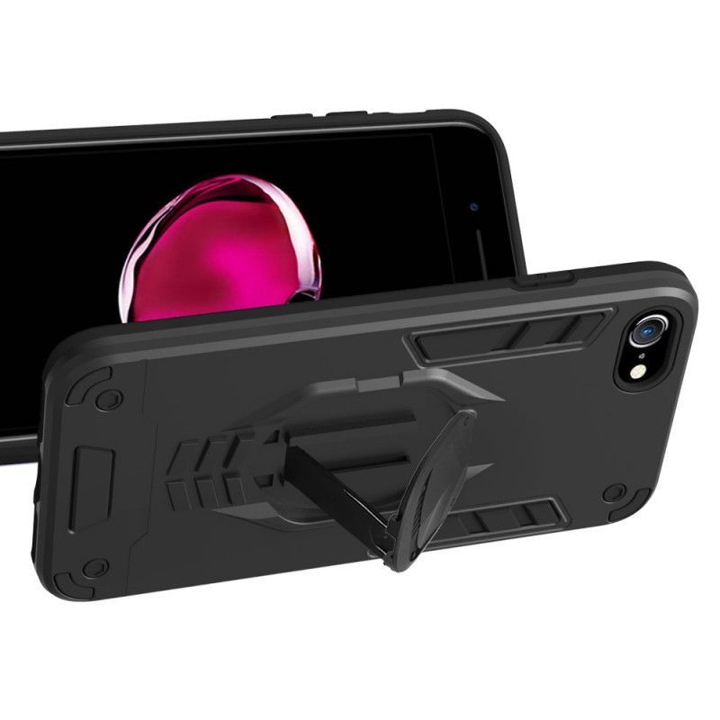 Αποσπώμενη Θωράκιση Iphone Se 2 / 8 / 7 Θήκη Με Δακτύλιο Βάσης